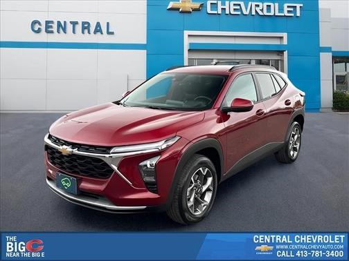 Crimson Metallic 2025 Chevrolet Trax LT