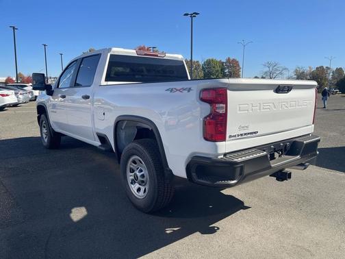 Summit White 2026 Chevrolet Silverado 2500 Crew Cab, Standard Bed, WT, 4WD