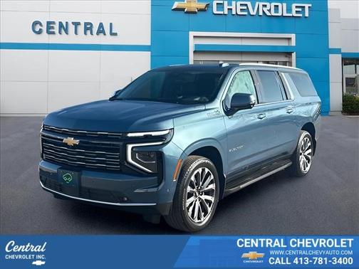Lakeshore Blue Metallic 2025 Chevrolet Suburban 4WD High Country