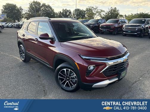 Crimson Metallic 2025 Chevrolet Trailblazer LT