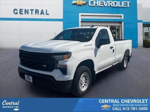 Summit White 2026 Chevrolet Silverado 1500 WT