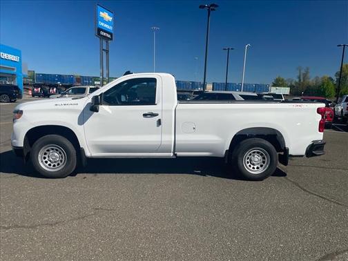 Summit White 2026 Chevrolet Silverado 1500 WT