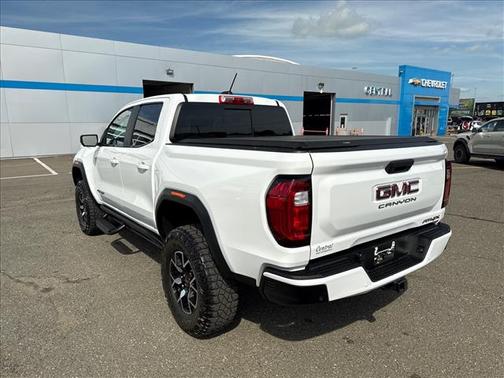 Summit White 2023 GMC Canyon AT4X