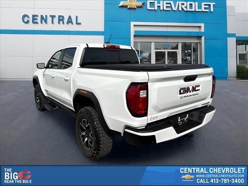 Summit White 2023 GMC Canyon AT4X