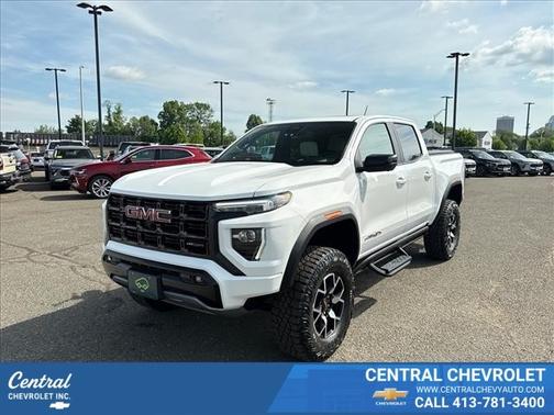 Summit White 2023 GMC Canyon AT4X