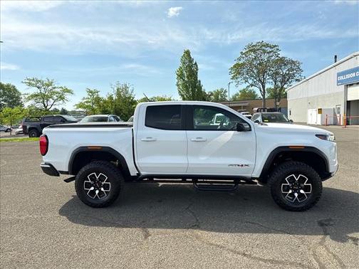 Summit White 2023 GMC Canyon AT4X