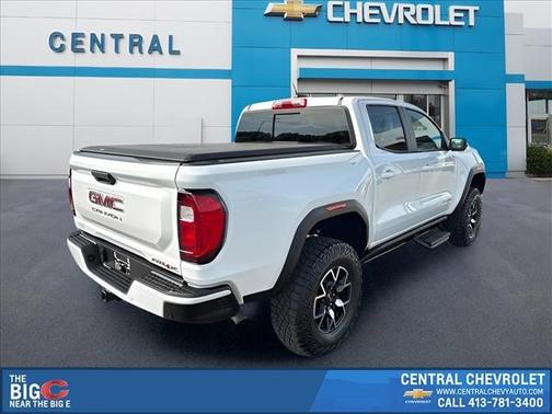 Summit White 2023 GMC Canyon AT4X