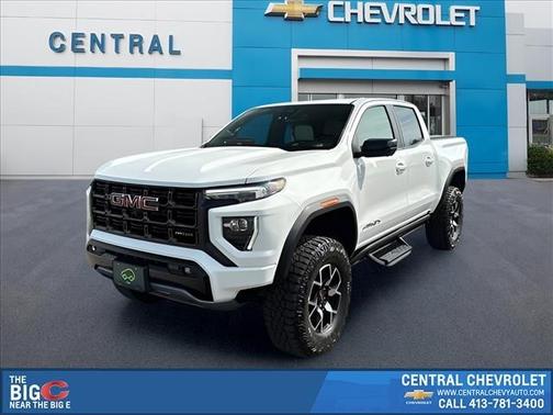 Summit White 2023 GMC Canyon AT4X