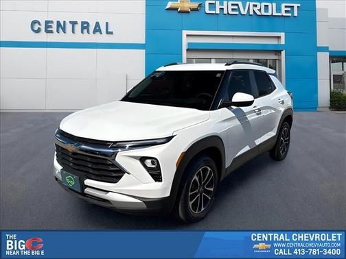 Summit White 2025 Chevrolet Trailblazer LT
