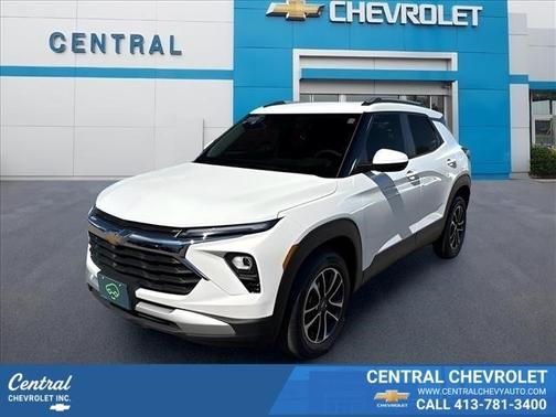 Summit White 2025 Chevrolet Trailblazer LT