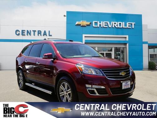 Siren Red Tintcoat 2016 Chevrolet Traverse 1LT