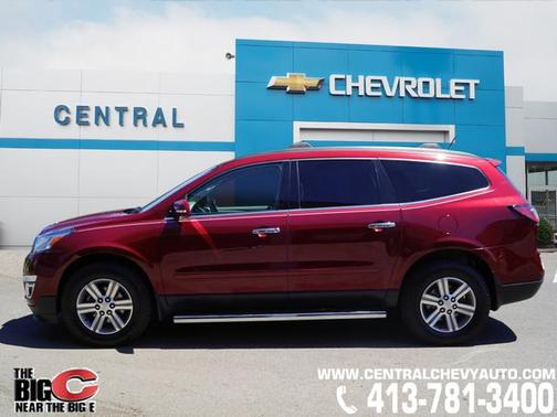 Siren Red Tintcoat 2016 Chevrolet Traverse 1LT