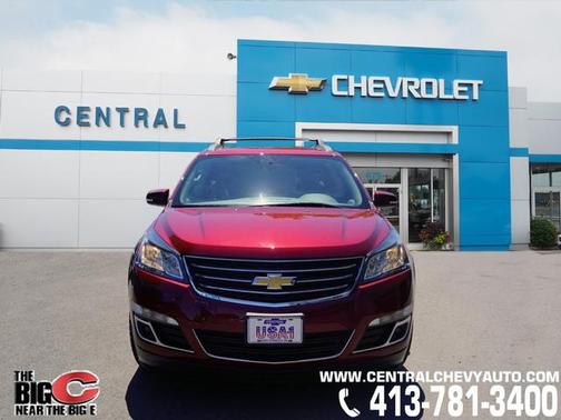 Siren Red Tintcoat 2016 Chevrolet Traverse 1LT