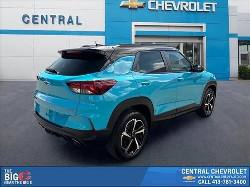 Oasis Blue 2022 Chevrolet Trailblazer RS