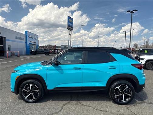 Oasis Blue 2022 Chevrolet Trailblazer RS