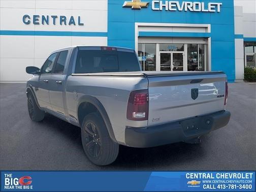Billet Silver Metallic Clearcoat 2022 RAM 1500 Classic Warlock Quad Cab 4x4 6'4' Box
