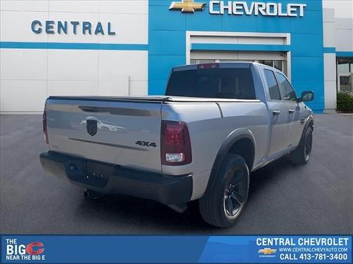 Billet Silver Metallic Clearcoat 2022 RAM 1500 Classic Warlock Quad Cab 4x4 6'4' Box