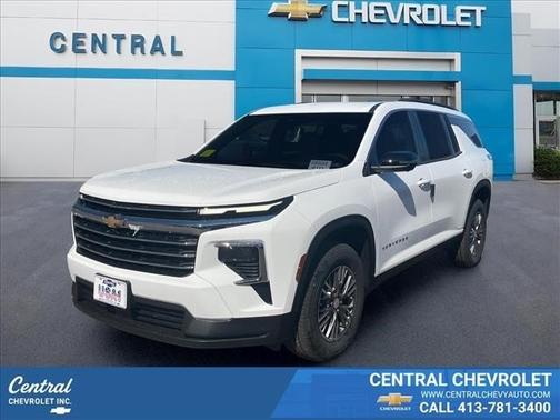 Summit White 2026 Chevrolet Traverse LT