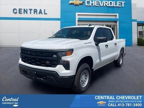 Summit White 2026 Chevrolet Silverado 1500 WT