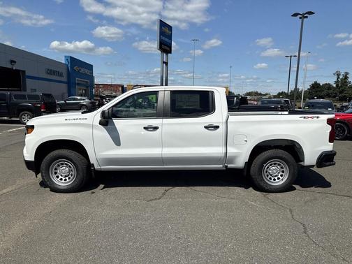 Summit White 2026 Chevrolet Silverado 1500 WT