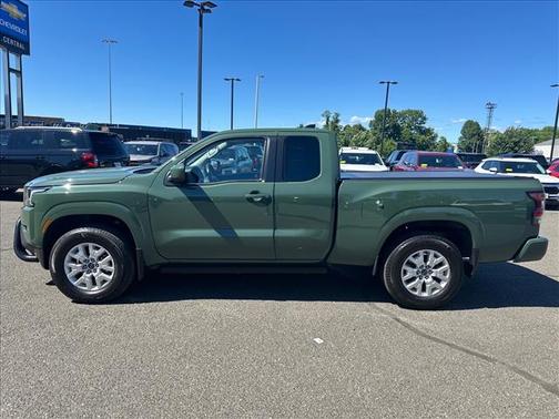 Tactical Green Metallic 2024 Nissan Frontier SV