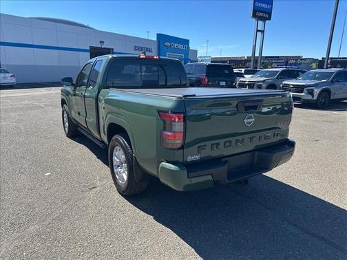 Tactical Green Metallic 2024 Nissan Frontier SV