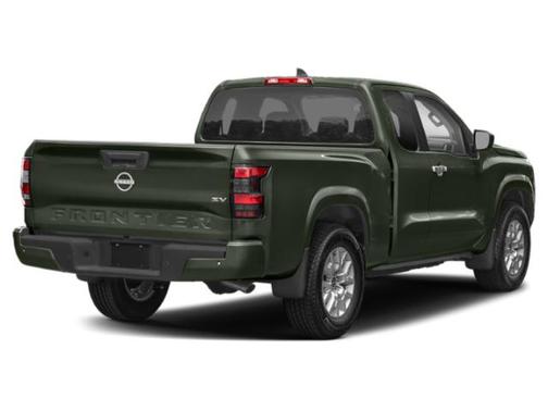 Tactical Green Metallic 2024 Nissan Frontier SV