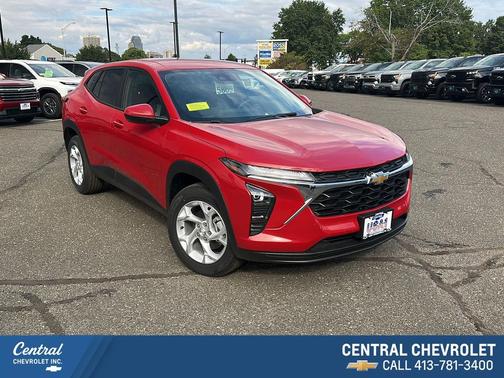Apex Red 2026 Chevrolet Trax LS