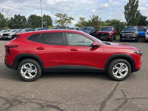 Apex Red 2026 Chevrolet Trax LS