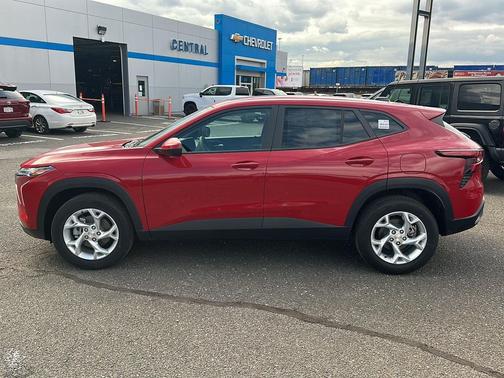 Apex Red 2026 Chevrolet Trax LS