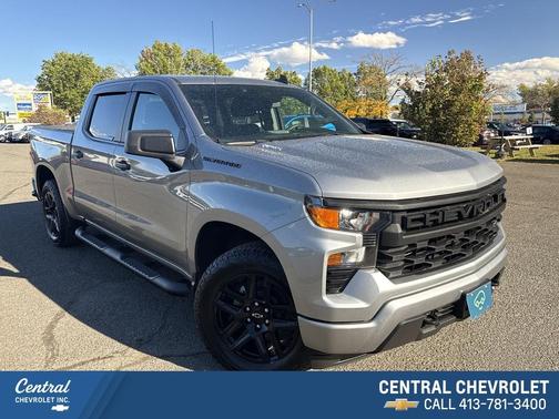 Sterling Gray Metallic 2024 Chevrolet Silverado 1500 Custom