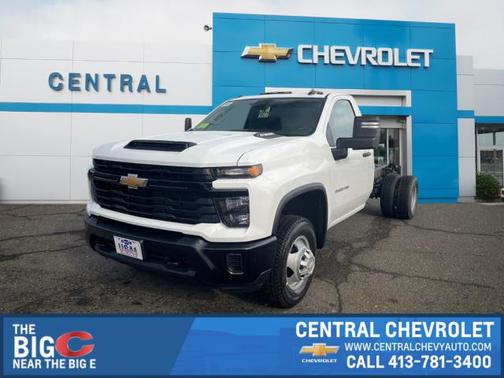 Summit White 2026 Chevrolet Silverado 3500 WT