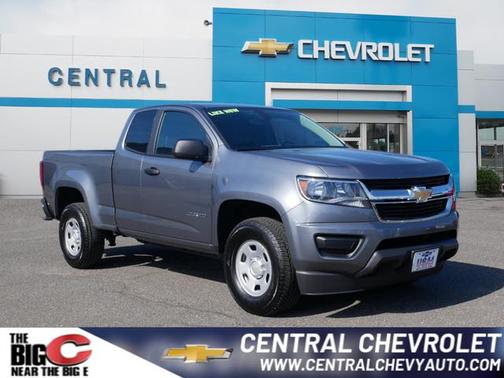Satin Steel Metallic 2019 Chevrolet Colorado WT