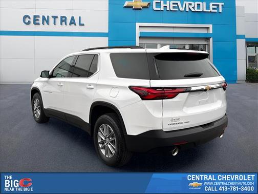 Summit White 2023 Chevrolet Traverse LT Leather