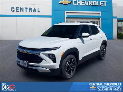 Summit White 2026 Chevrolet Trailblazer LT