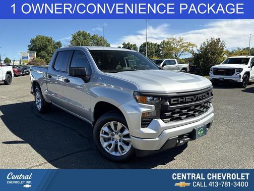 Silver Ice Metallic 2022 Chevrolet Silverado 1500 Custom