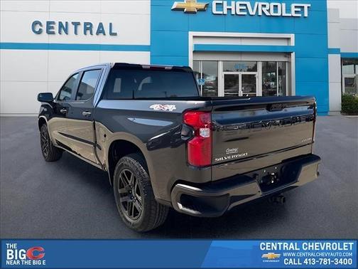 Dark Ash Metallic 2022 Chevrolet Silverado 1500 Custom