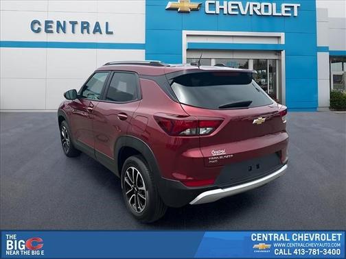 Crimson Metallic 2025 Chevrolet Trailblazer LT