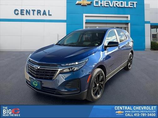 Blue Glow Metallic 2023 Chevrolet Equinox LS