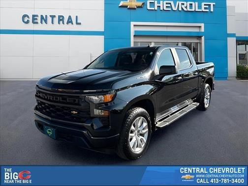 Black 2022 Chevrolet Silverado 1500 Custom