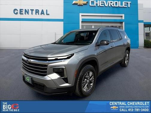 Sterling Gray Metallic 2024 Chevrolet Traverse LT