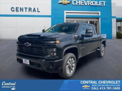 Black 2026 Chevrolet Silverado 2500 Custom