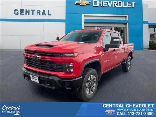 Red Hot 2026 Chevrolet Silverado 2500 Custom