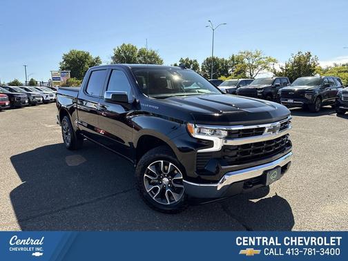 Black 2023 Chevrolet Silverado 1500 LT