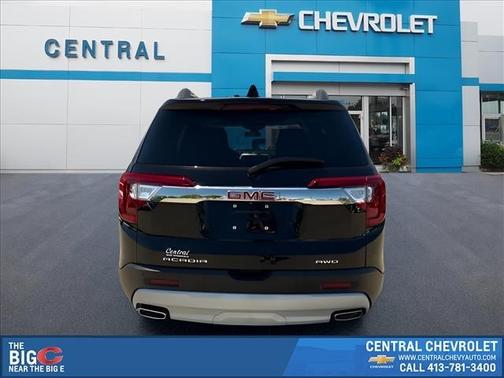 Ebony Twilight Metallic 2021 GMC Acadia AWD SLE