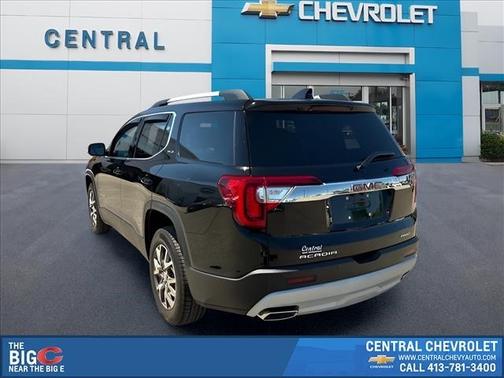 Ebony Twilight Metallic 2021 GMC Acadia AWD SLE