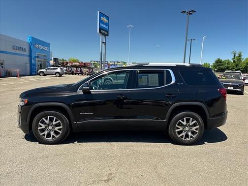 Ebony Twilight Metallic 2021 GMC Acadia AWD SLE