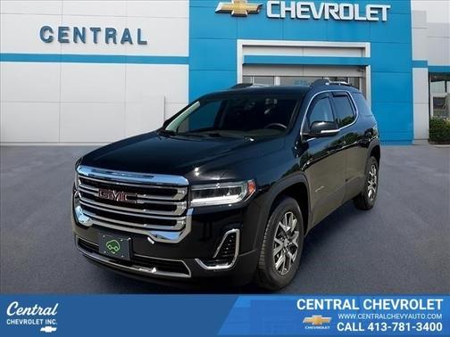 Ebony Twilight Metallic 2021 GMC Acadia AWD SLE