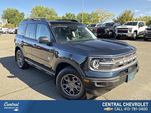 Alto Blue Metallic Tinted Clearcoat 2023 Ford Bronco Sport Big Bend