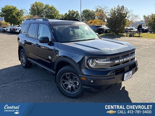 Alto Blue Metallic Tinted Clearcoat 2023 Ford Bronco Sport Big Bend